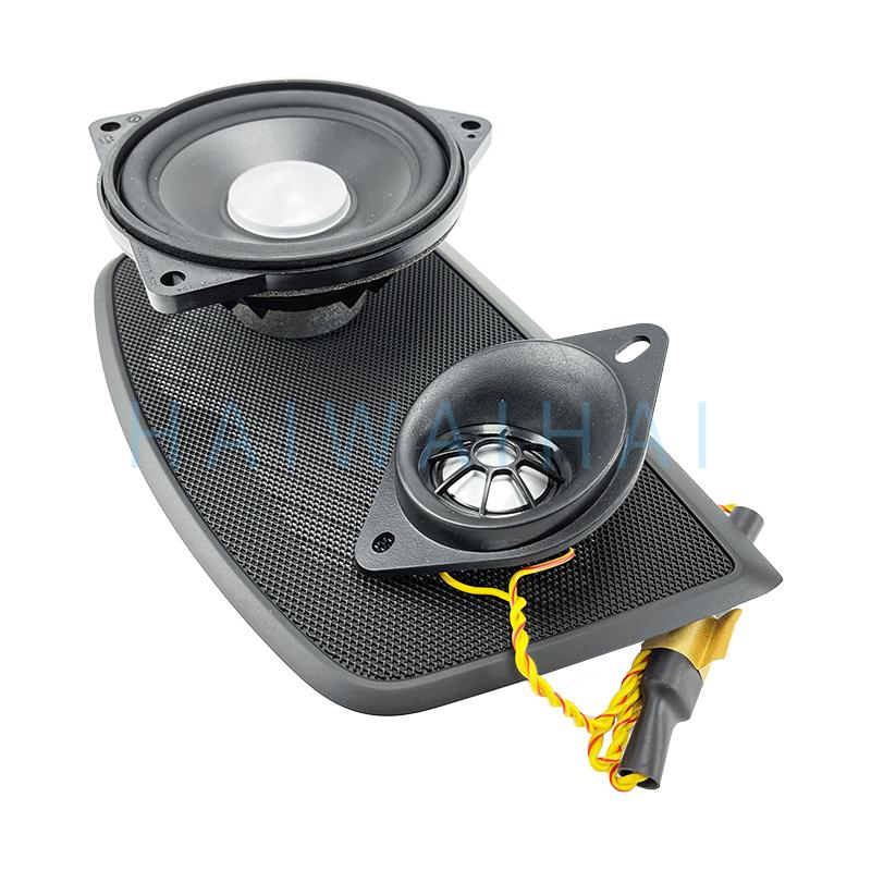 For BMW 3 4 Series F30 F31 F32 F34 3GT  Car Center Console Speaker Cover tweeters 4 inch midrange speaker dashboard loudspeaker