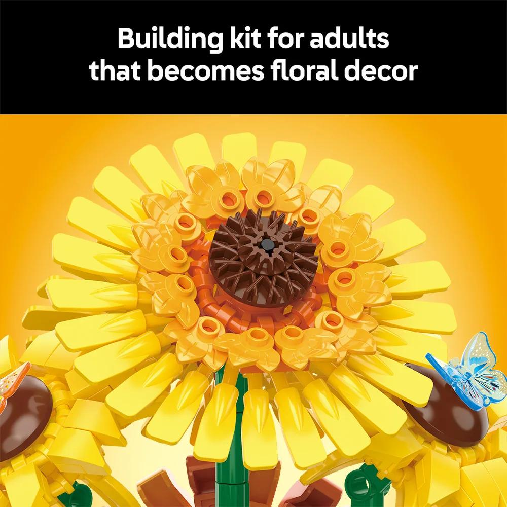 Non-Toxic Botanicals Flower Arrangement Diy Building Set Floral Home Dcor Kit Unique Centerpiece Idea Decorations For Cubicle 10345