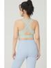 Summer Mesh Sports Bra with Front Zipper - Breathable, I-Shaped Back, One-Piece Fitness Design