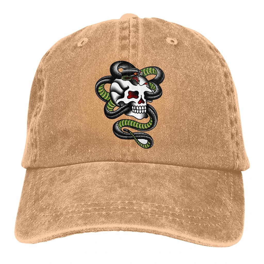 Salty-Dog Serpent Baseball Cap Men American Traditional Caps Colors Women Summer Snapback Caps