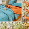 Little Floral Print Summer Cool Quilt Throw Blanket Lightweight Summer Quilt with Double Side Thin Bed Cover Bedding Servilleta