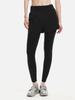 BARREL Women'S Essential Waistband Crooked Leggings Shorts Black (B6Swwlp004Blk)