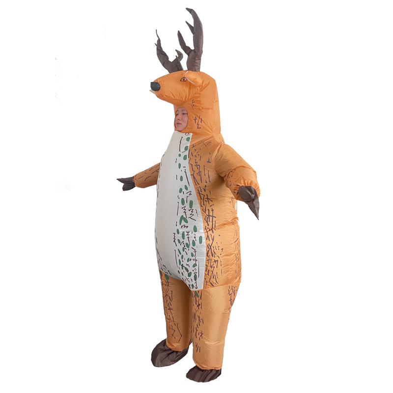 Aufblasbares Rentierkostüm für Halloween & Weihnachtsfeier Cosplay