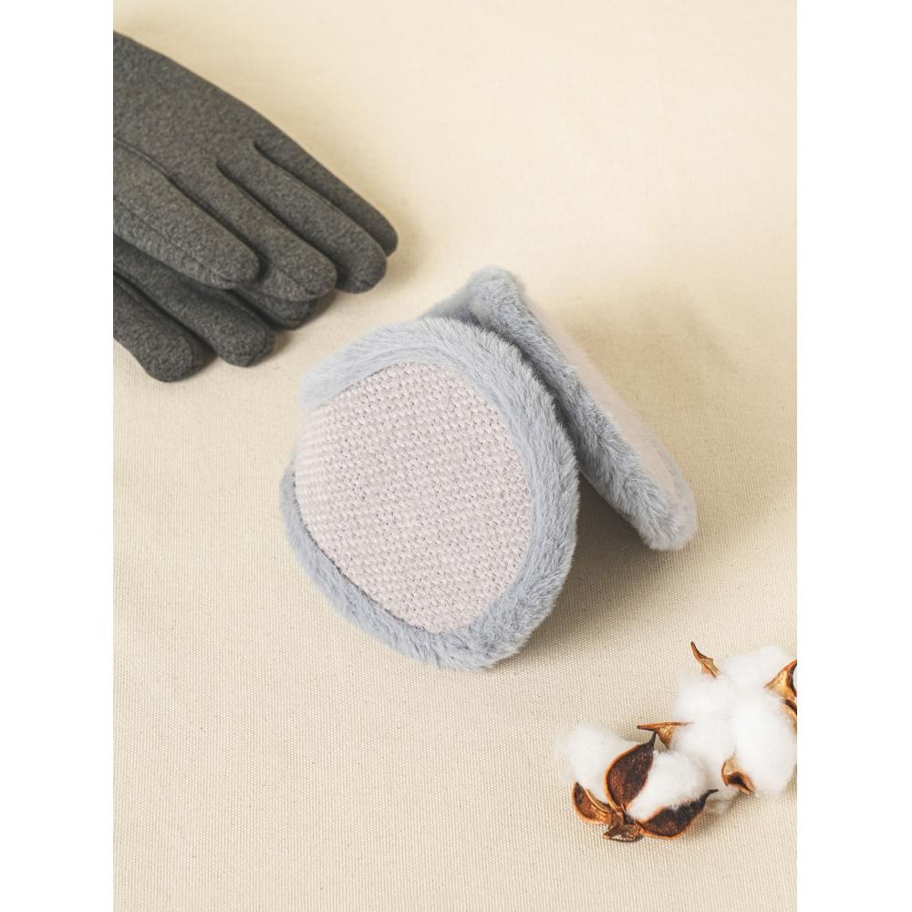

Меховые наушники Daiso Big Size Grey