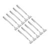 10pcs Back Scratcher Extendable Mini Portable Foldable Back Scratcher Telescoping with Pocket Clip