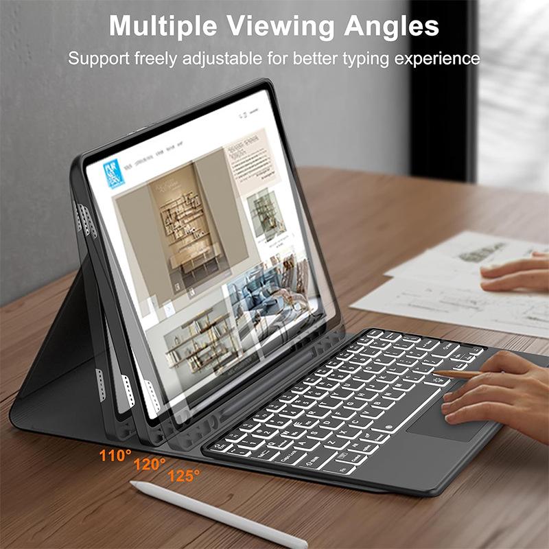Samsung Tablet A8 Bluetooth Keyboard Leather Case for Galaxy 10.5 Inch X200