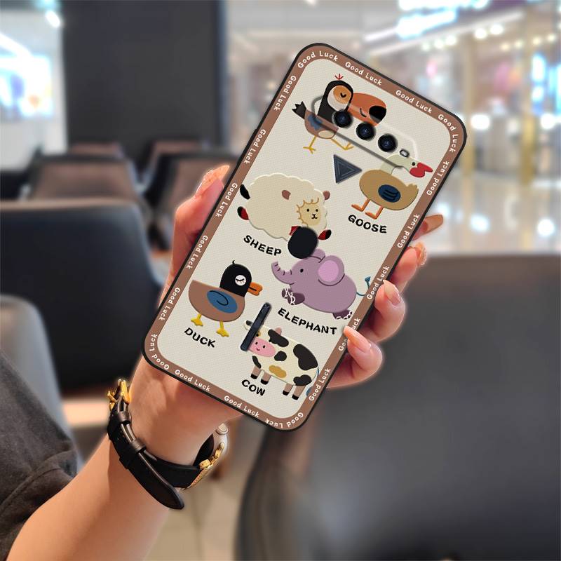 Protective Fashion Design Phone Case For Xiaomi Black Shark4/4Pro/4S/4S Pro Dirt-resistant Waterproof Cover Cartoon TPU