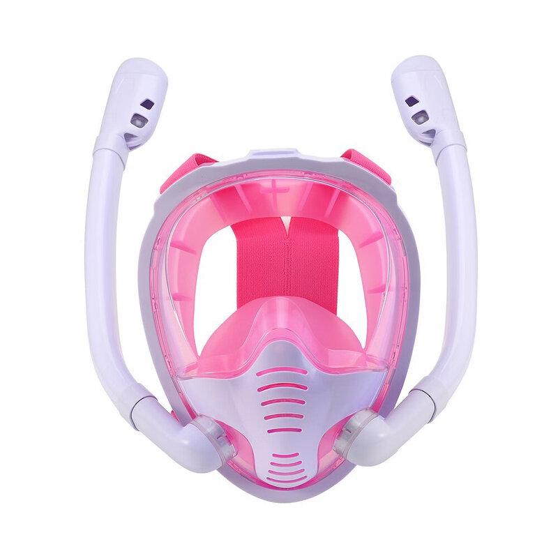 Full Dry Dual Tube Diving Mask