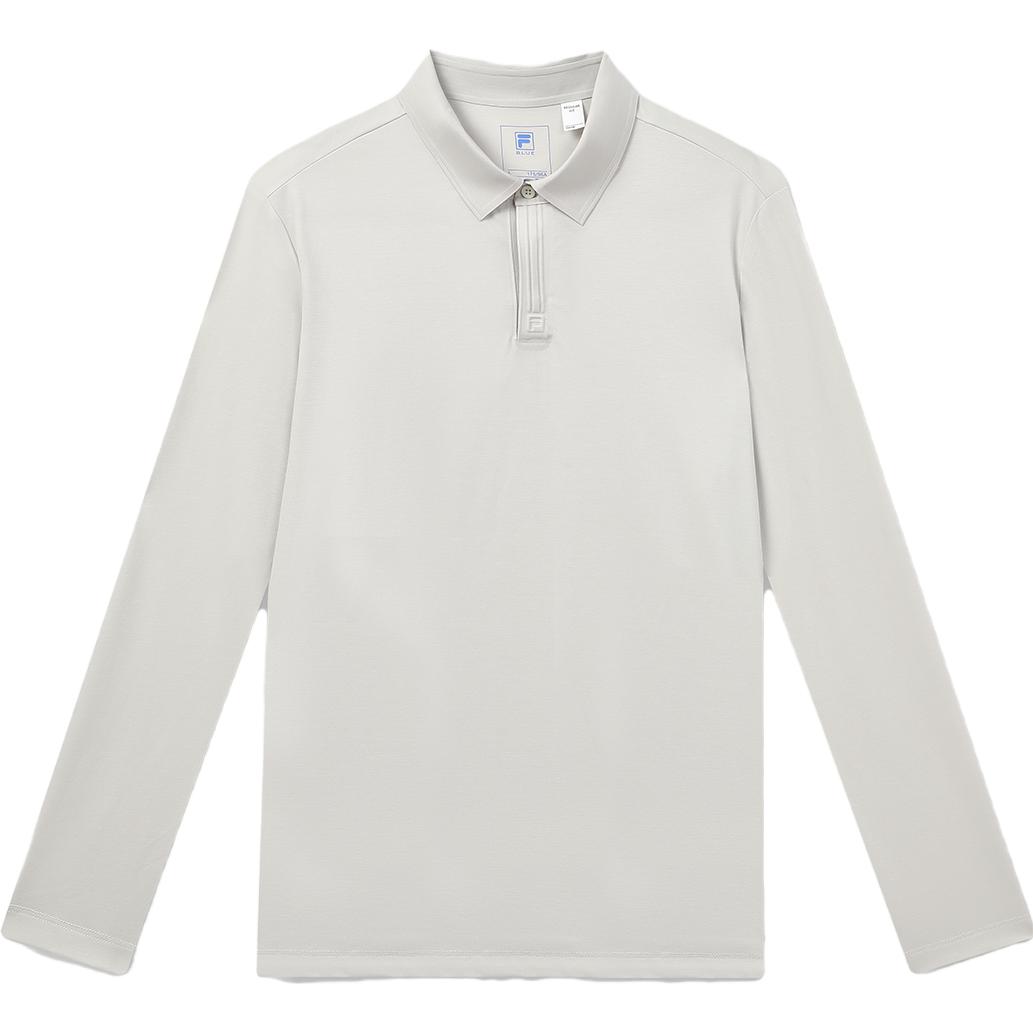 

New FILA Polo Shirt Men s Pearl Cloud Gray F11M332203F-GY XXXL