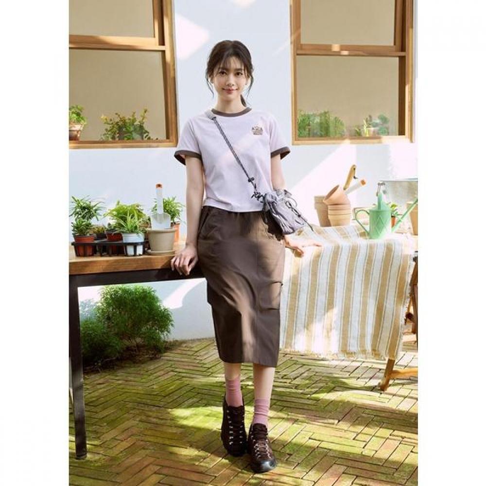 Bbc Earth Women S Parachute Skirt With Pocket CREAM/65