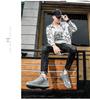 2024 Korean-Style Breathable Mesh Men's Running Shoes – Versatile White Forest Gump-Inspired Autumn Sneakers
