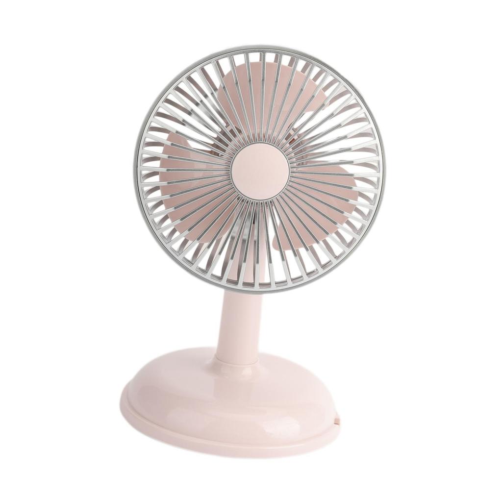 Mini Tragbarer Ventilator Kompakter Taschenventilator Handventilator Persönlicher Schreibtischventilator USB 2 Geschwindigkeiten für Auto Schule Reisen Camping Kinder Frauen Männer