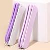 Portable Travel Folding 2-in-1 Brush Anti-static Styling Comb Professional Hair Styling Tool Special For Real Hair Wigs