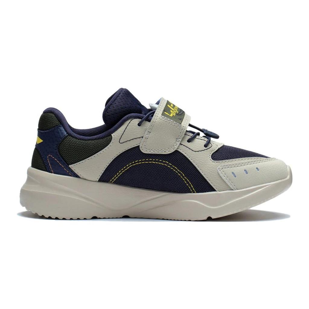 Li Ning Kids LN 90 Comfortable Non-Slip Wear-Resistant Sports Casual Shoes Kids Shoes Gray Green YKCT026-7