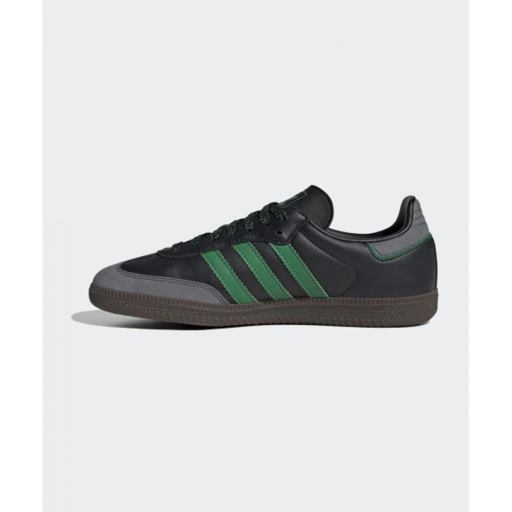 Adidas Samba Og W   Black  Green Ie6520