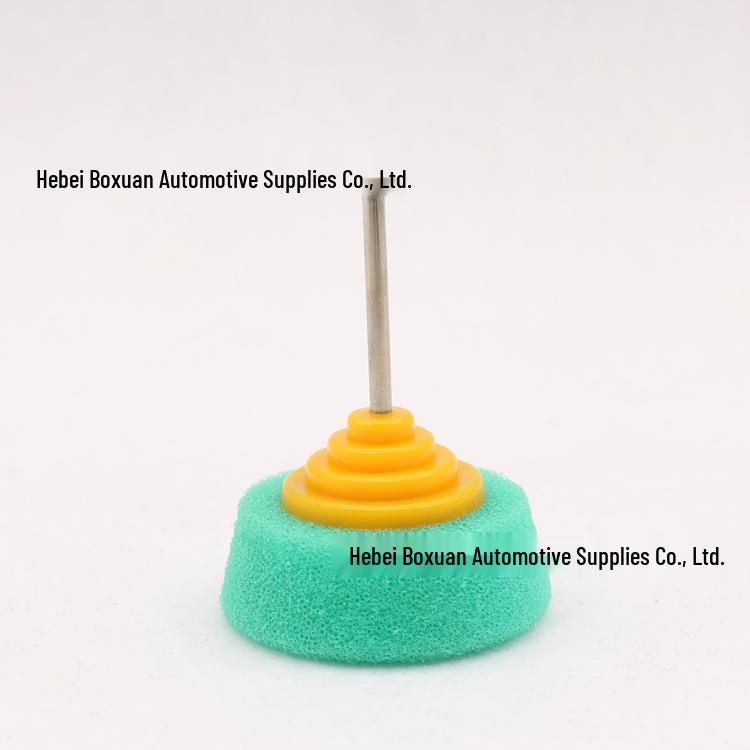 123-calowa gąbka polerska w kształcie stożka: Gąbka Detailingowa do Małych Powierzchni z Trzpieniem Kompatybilnym z Wiertarką