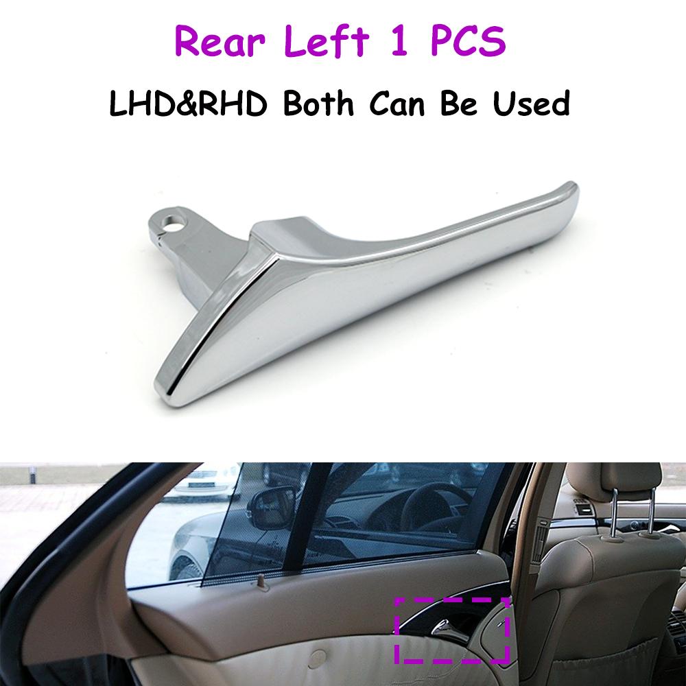 W211 W219 1PCS/2PCS Car Front Rear Left Right Chrome Door Pull Handle For Mercedes Benz E CLS Class E320 2117660124 2117660224