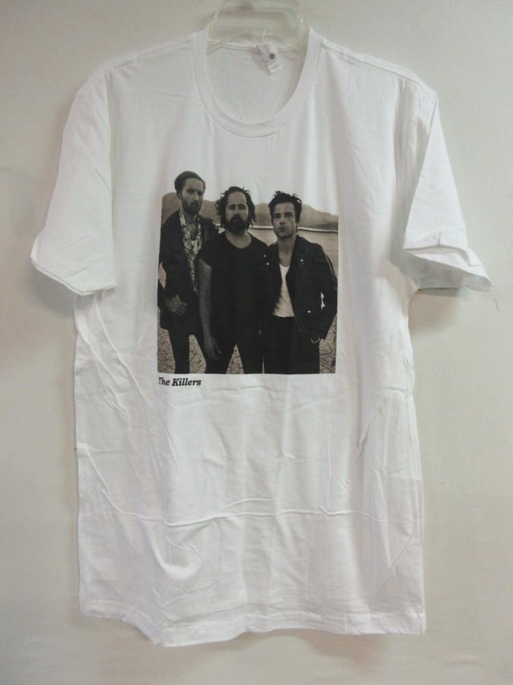 THE KILLERS OFFICIAL MERCH GROUP PHOTO BAND CONCERT MUSIC  LARGE (slim) Unisex T-Shirt XXXL
