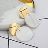 LOVBEAFAS 2026 Fashion Earrings For Women Round Shell Drop Earrings Metal Charming Bohemian boucles d'oreilles pour les femmes