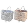 Boho Foldable Floral Organizer Bin Large Capacity Collapsible Laundry Nursery Hamper with Handles for Clothes and Sundries