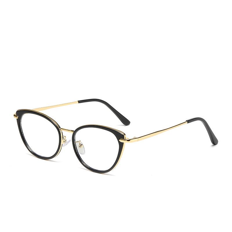 Fashion color-changing anti-blue glasses personalized versatile flat glasses women's new anti-blue glasses tide