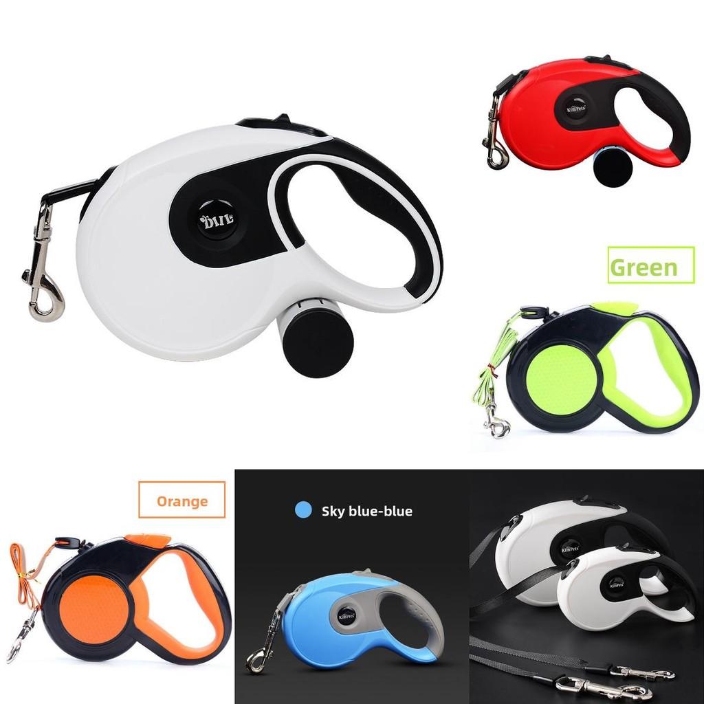 Traction Pet Rope With Abs Handle Andautomatic Telescopic Design For Training