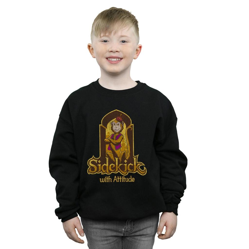 Disney Boys Aladdin Movie Abu Sidekick With Attitude Sweatshirt