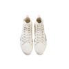 Anta Life Collection Casual Abrasion Resistant Slip Resistant High Top Skateboard Shoes Women's Ivory White 122118665-1