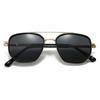 H6002 1pc PC Full-Rim Squared Frame for Women Korean Style Driving Europe and America Trend Retro Sunglasses