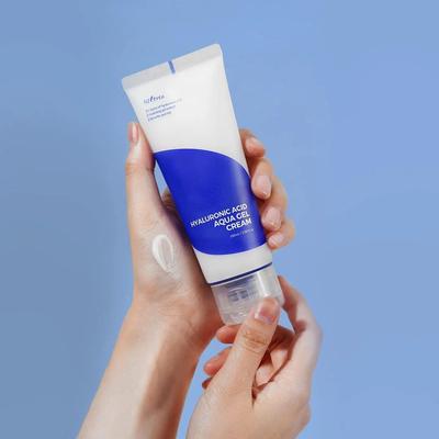 Hyaluronsäure-Aqua-Gel-Creme 100 ml, Feuchtigkeitsspendend, Kbeauty, Koreanische Kosmetik, Probe