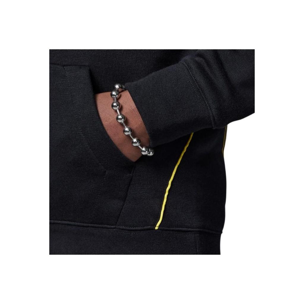 Jordan Logo Letter Print Hooded Sports Sweatshirt Kids Sweatshirt Black FJ6006-010