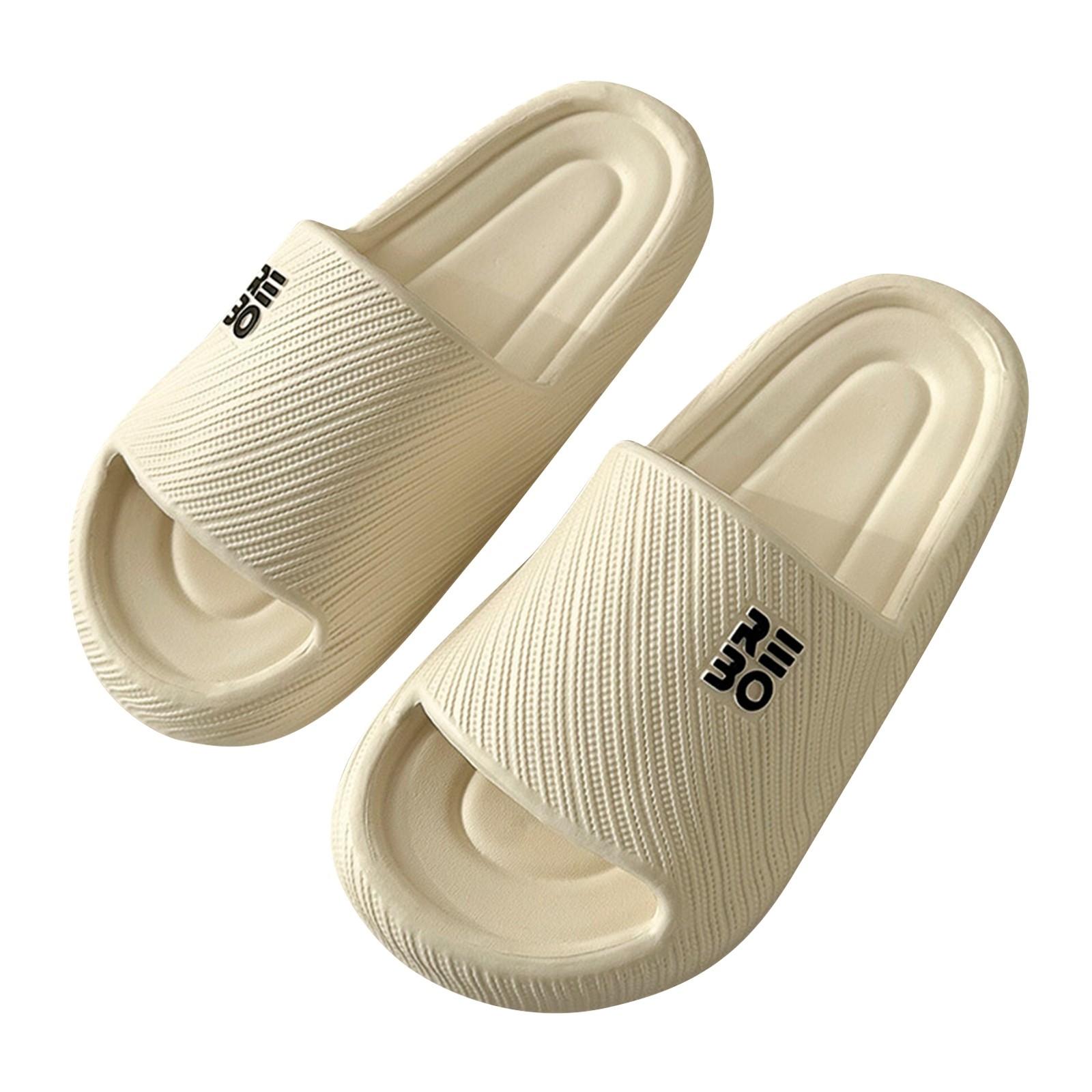 Женские Мужские Парные Летние Толстоподошвенные Универсальные (Для Дома и Улицы) Цельные Тапочки 38