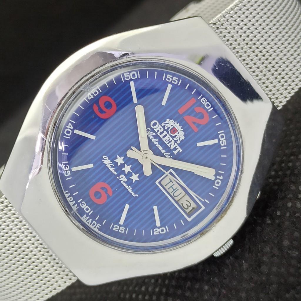 

Б/у ORIENT CRYSTAL AUTO 46943 JAPAN MENS WATCH a276775-1 Sku527b-a276775