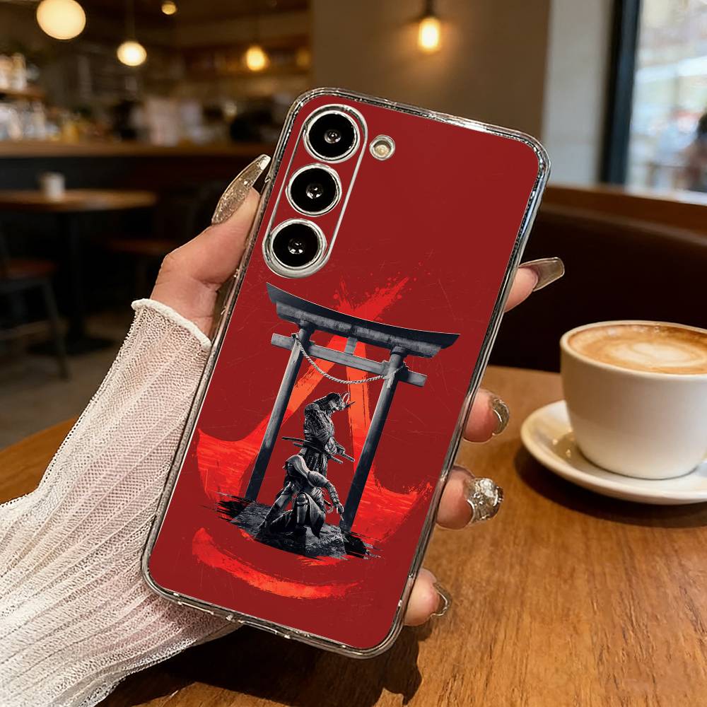A-Assassins C-Creed S-Shadows Naoe Phone Case For Samsung S25,S24,S21,S22,S23,S30,Ultra,S20,Plus,Fe,Lite Transparent Cover