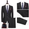 Firstview Men's Business Casual Slim Fit Two-Piece Suit Set