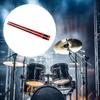 2 Pieces Lights Up Drum Sticks Glow Tip Drumsticks Lightweight Cool Percussion
