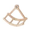 Bird Perch Toy, Interactive Rocking Parakeet Toys and Perches, Wooden Exercise Cockatiel Toys, Intelligence Birds Enrichment Toy for Parrot, Bird Cage
