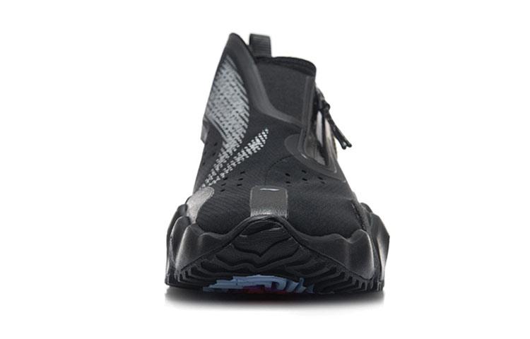 Women's Sneakers Li-Ning Wu Xing 2 Vintage Basketball Shoes Women's Low-top Black
