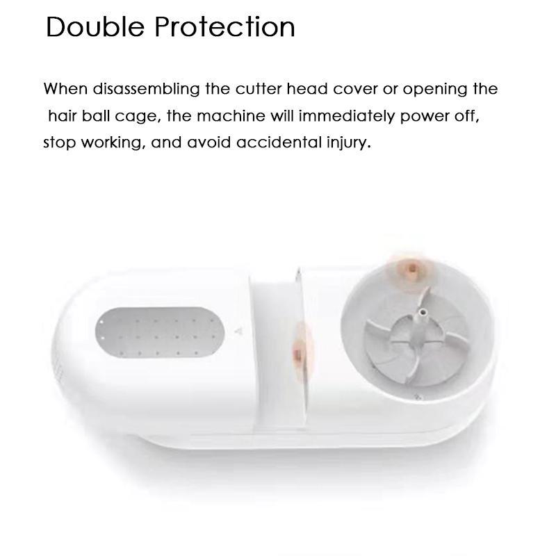Mijia Lint Remover Ρούχα Πουλόβερ Ξυριστική Πουλόβερ Pilling Ξύρισμα Μηχανή για πιπίλισμα μπάλας Αφαίρεση χνούδι USB Φόρτιση με μικρή βούρτσα μέσα