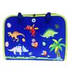 Teal Animal-Themed Montessori Sensory Busy Board Felt Bag Toy for Children