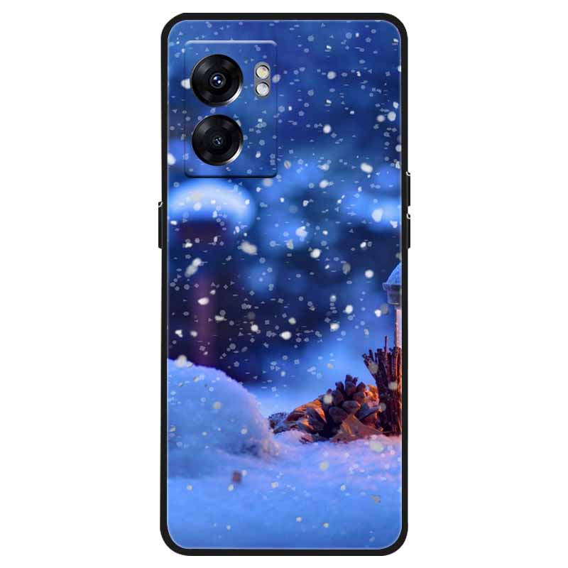 For OPPO Realme C33 Case C30s Christmas Silicone Soft TPU Cover Cases for Realme 9 Pro Plus Coque Realme8 5G New Year Gift Funda