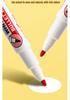 12-Color Magnetic Washable Whiteboard Markers with Refrigerator Magnets and 3D Blackboard Writing Pens