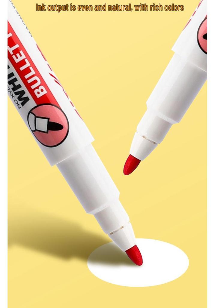12-Color Magnetic Washable Whiteboard Markers with Refrigerator Magnets and 3D Blackboard Writing Pens