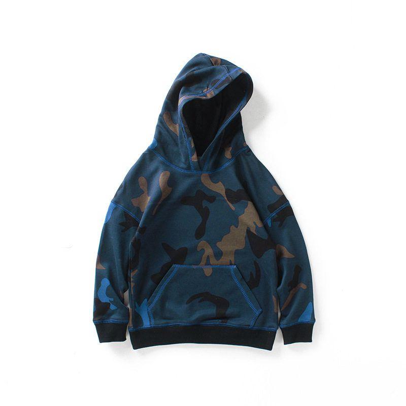 Children's Sweater Spring and Autumn Boy's Pullover Camouflage Clothing