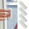 8pcs Self-adhesive Door Handles For Window, Cabinet Drawer Wardrobe Sliding Door Handle, Glass Non-slip Grip Handles