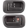 Pair Gray Interior Front Right & Left Driver Passenger Side Door Handles for Toyota Sienna 1998 1999 2000 2001 2002 2003 6927808010B0 6927708010B0