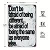 Retro Metal Wall Art for Office Living Room Outdoor, 8x12 Inch