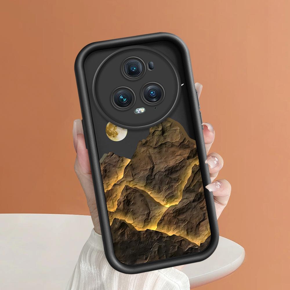 Weiches Silikon-Telefongehäuse mit quadratischem Leiterdruckmuster, vollständige Kameraabdeckung, stoßfeste Gummischutzhülle für Huawei Honor