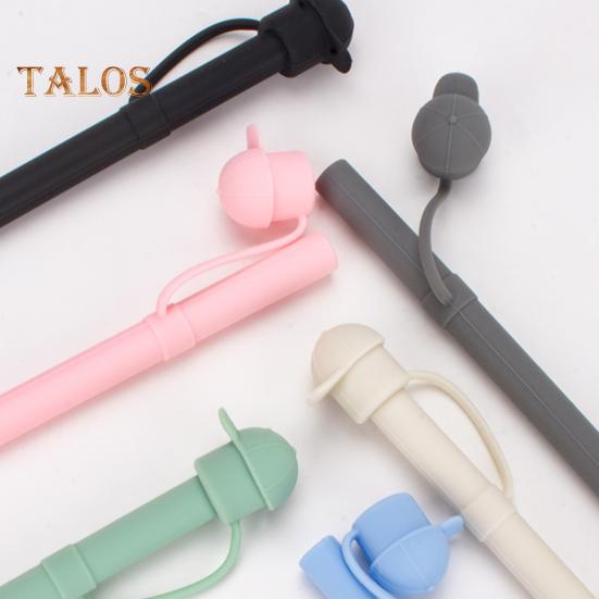 Silicone Straw Cap Dust-Proof Reusable Straw Toppers for Cups Leak Proof Splash Proof Straw Cover Fits Various Cup Eco-friendly Straw Accessory