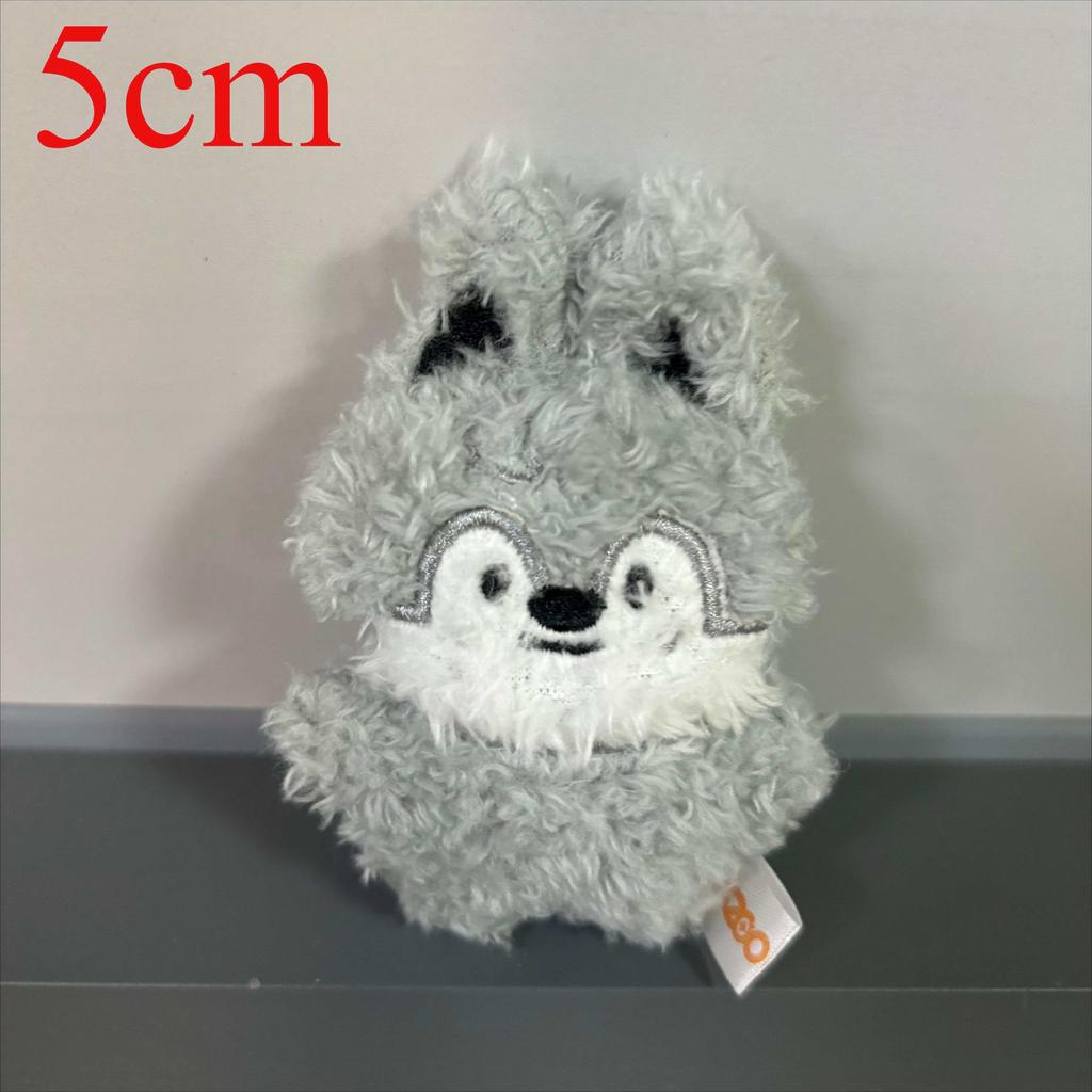 New KPOP Skzoo Plush Keychain Korean Ide Pendant Toy Keychain Fan Collection Giftsol Felix HyunJin Jisung Plush Cartoon